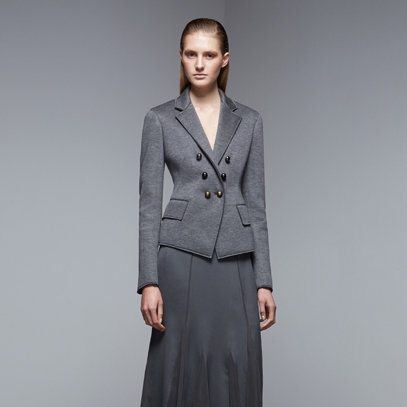 Donna Karan grey jacket NWT